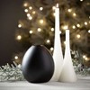 Sullivans Modern Matte Black Oval Vase; 7.5" Tall - 4 of 4