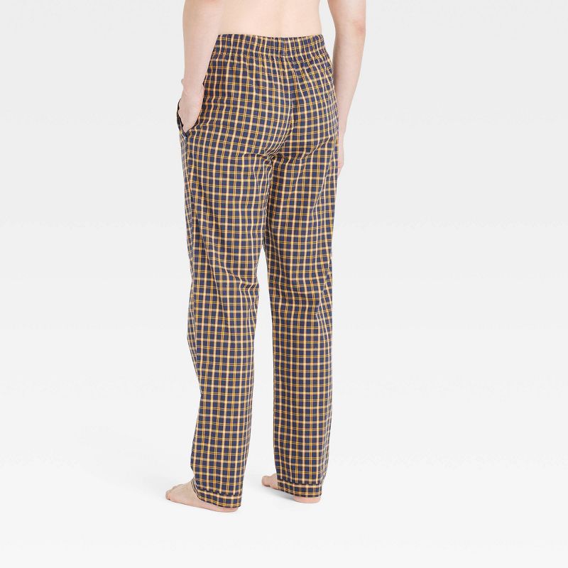 Men's Plaid Poplin Pajama Pants - Goodfellow & Co™, 2 of 3