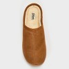 dluxe by dearfoams Men's Carmine Slide Slippers - Chestnut - 3 of 4