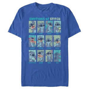 Men's Lilo & Stitch Emotions Of Experiment 626 T-Shirt - 1 of 4