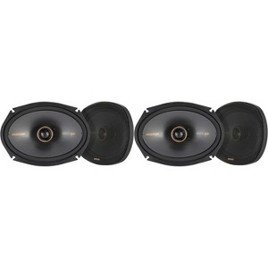Kicker 51KSC6904 KS-Series 6x9" Coaxial Speakers with 1" tweeters w/ 51KSC6904 6x9" Coaxial Bundle - 1 of 4