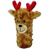 Pet Lou Christmas Squeaky Reindeer Bottle Dog Toy - 8" - 3 of 3