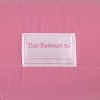 Disney Princesses Courage and Kindness Pink, Blue, and White Ariel, Tiana, Moana, Cinderella, Mulan, and Belle Toddler Nap Mat - 4 of 4