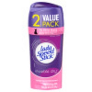 Lady Speed Stick Invisible Dry Solid Antiperspirant & Deodorant - Shower Fresh - 2.3oz/2pk - 1 of 4