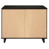 Sapphtopaz Modern Dresser with Drawers Elegant Vertical Textured Closet Organizer with Golden Metal Handles Dressers for Bedroom - 4 of 4