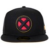Adult X-Men Logo Black Colorway New Era 59Fifty Fitted Hat - 2 of 4