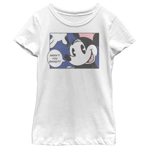 Girl S Disney Minnie Mouse Aren T You Sweet T Shirt Target