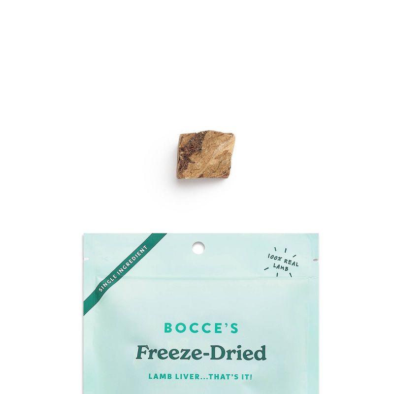 Bocce&#39;s Bakery Freeze Dried Lamb Flavor Adult Dog Treat - 3oz, 3 of 5