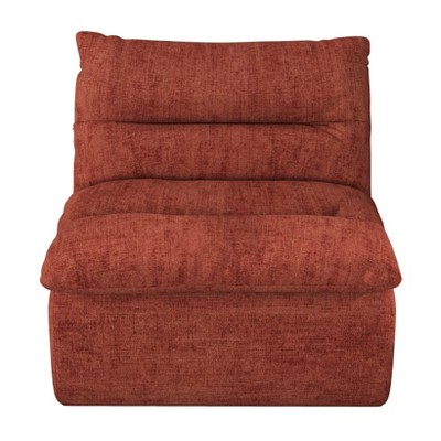 Vynxaria Bean Bag Seats - Orange Armless Lounge Sofa for Modern Interiors