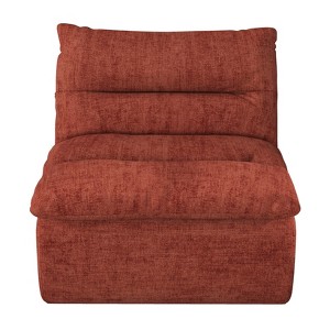 Vynxaria Bean Bag Seats - Orange Armless Lounge Sofa for Modern Interiors - 1 of 4