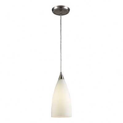 Elk Home Vesta 1 - Light Pendant in  Satin Nickel