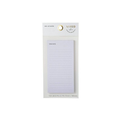 Post-it List Notes - Light Gray