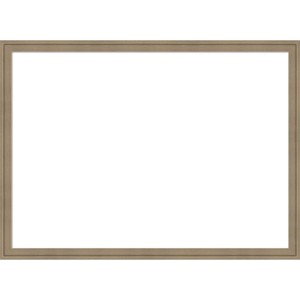 Amanti Art Florence Light Brown Framed Magnetic Dry Erase Board - 1 of 4
