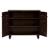 Winda Modern and Contemporary 2-Door Wooden Entryway Shoes Storage Cabinet: UPC 847321042728 - Baxton Studio - 3 of 4