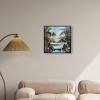 Art Remedy Paradise Bathtub Tropical Bathroom Wall Art Framed - 2 of 4