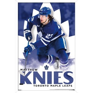 Trends International NHL Toronto Maple Leafs - Matthew Knies 25 Framed Wall Poster Prints - 1 of 4