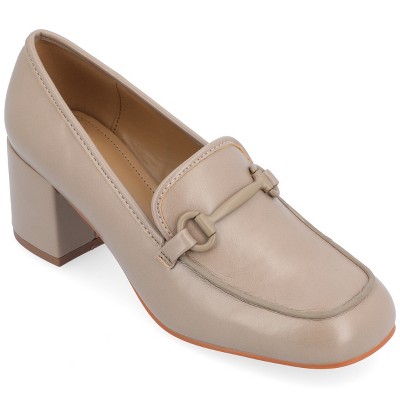 Journee Collection Womens Nysaa Low Heel Square Toe Pumps
