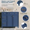 ChicFurnit 36 Inch Bathroom Vanity with Sink Freestanding Storage Cabinet with Soft Close Drawer Adjustable Shelf for Bathroom, 18.3"*36"*34" - 4 of 4