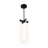 Artcraft Lighting Cascata 2 - Light Pendant in  Black/Brushed Brass - 2 of 3