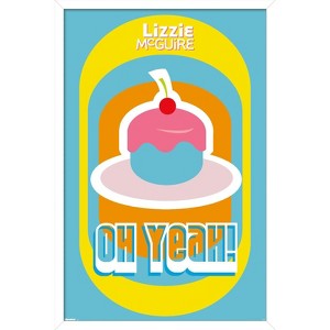 Trends International Disney Lizzie McGuire (2001) - Lizzie Cartoon Style Framed Wall Poster Prints - 1 of 4