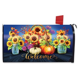Briarwood Lane Fall Mailbox Cover  - Standard Size - Fall Basket For Fall Mailbox Cover - 1 of 3