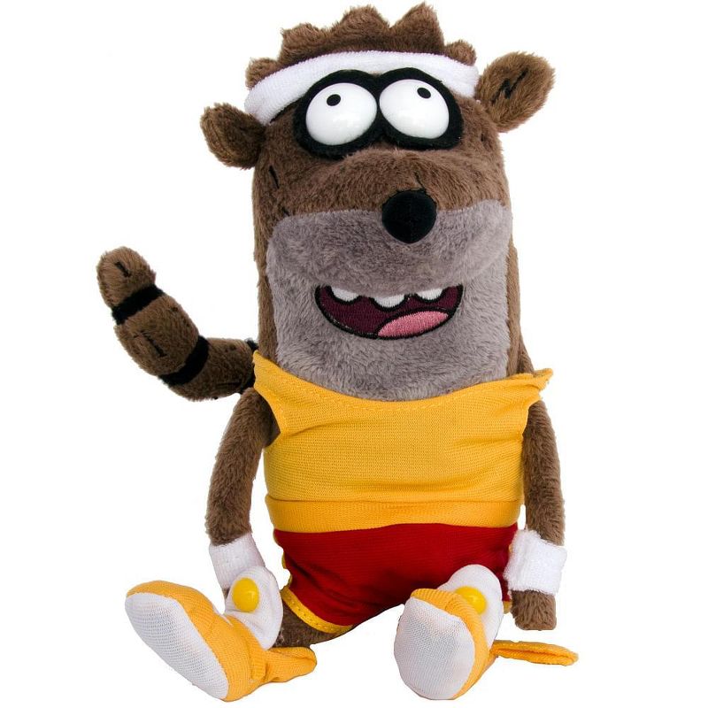 The Zoofy Group LLC Regular Show 7" Plush: Rigby, 1 of 2