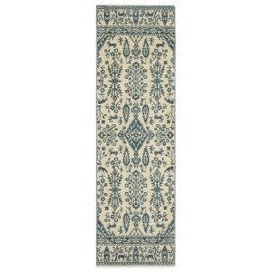 Oriental Weavers Francesca FR08H Ivory/Blue Indoor Area Rug - 2'3" x 7'6" - 1 of 4