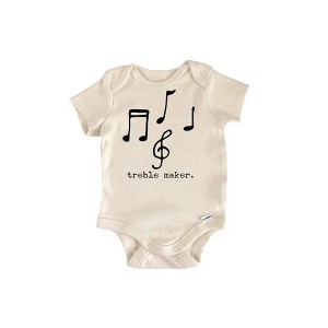 Piano Musician Music - Baby Boy Girl Clothes Infant Onesie® Funny Cute Newborn GS1 - 1 of 4