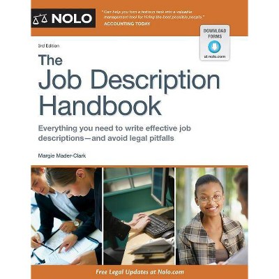 The Job Description Handbook - 3rd Edition by  Margie Mader-Clark (Paperback)