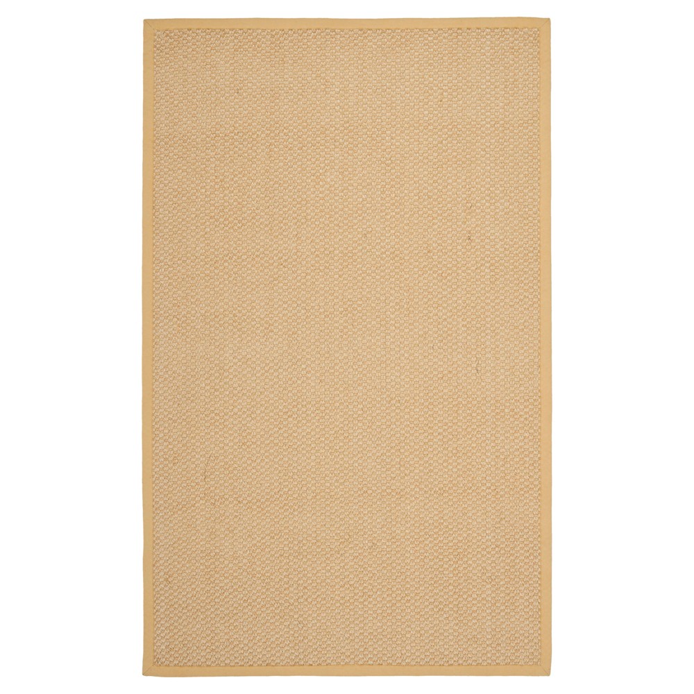 8'x11' Carson Natural Fiber Area Rug Wheat - Safavieh