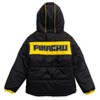 Pokemon Pikachu Zip Up Winter Coat Puffer Jacket Little Kid to Big Kid - 3 of 4