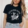 Simply Sage Market Women's Skeleton Stars One More Chapter Short Sleeve Graphic Tee - 2 of 4