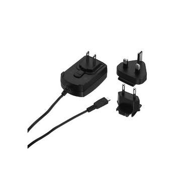Blackberry International Micro USB Charger with Adapters for EU / UK / US - Universal