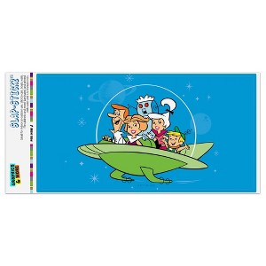 The Jetson Family Automotive Bumper Sticker - 1 of 4