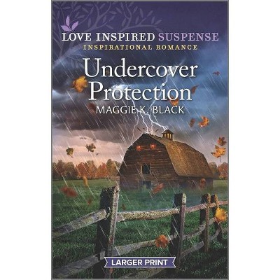 Undercover Protection - (Desert Justice, 2) Large Print by  Maggie K Black (Paperback)