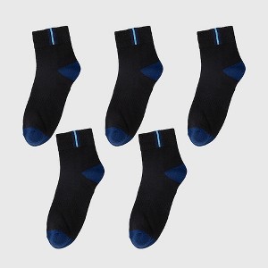 Anna-Kaci Women's 6pk Ankle Athletic Socks - Breathable Cushioned Sports Socks for Running, Gym & Casual Wear - 1 of 4