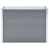 vidaXL Raised Garden Bed Galvanized Steel Outdoor Planter Gray - 2 of 4