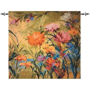 Manual Woodworkers and Weavers Martha's Choice Grande Tapestry Wall Hanging – 53" x 56" Elegant Home Art - 1 of 3