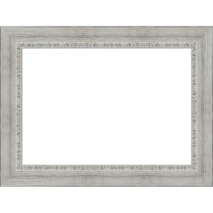Amanti Art Rustic White Wash Framed Dry Erase Magnetic Board - 1 of 4