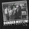 Men's The Office Christmas At Dunder Mifflin Black T-Shirt - 2 of 4