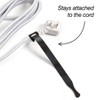 Wrap-It 150pk 8''x.05'' Self-Gripping Cable Tie Roll Black - 2 of 4