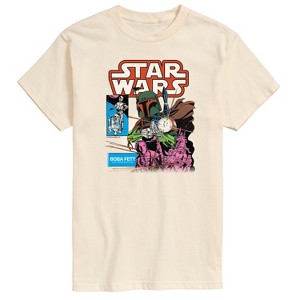 Men's - Star Wars - Boba Fett Comic Cover Short Sleeve Graphic T-Shirt - 1 of 4