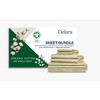 Delara GOTS Certified 100% Organic Cotton Bedding Bundle, Long Staple, Moisture-Wicking, Smooth & Breathable Bedding Set - 3 of 4