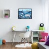 Stupell Industries Underwater Wildlife Kid's Illustration Shark Whale Boat Black Framed Giclee Art - 2 of 4
