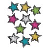 Teacher Created Resources Chalkboard Brights Stars Accents 30 Per Pack 3 Packs (TCR3550-3) - 2 of 2