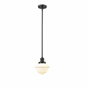 Oxford - 1 Light Stem Hung Mini Pendant In Traditional Style-8 Inches Tall and 7.5 Inches Wide - 1 of 1