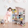 Olivia's Little World Mediterranean 3-Story Wooden Dollhouse for 12" Dolls# - 2 of 4