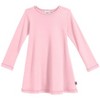 City Threads Long Sleeve Soft 100% Cotton Baby Rib Long Sleeve Dress - USA-Made for Girls/Baby/Toddler - 3 of 4