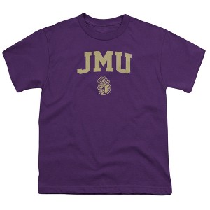 Boys' James Madison University One Color Arch T-Shirt - 1 of 4
