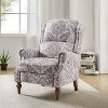 Yanik Wingback Manual Recliner with Nailheads | HULALA HOME - image 2 of 4